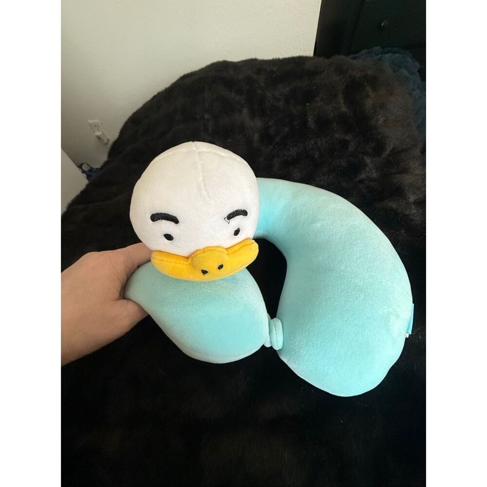 Kakao Friends Duck Travel Neck Pillow Support Cushion‎